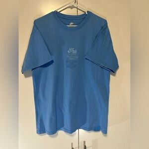 Nike Air Force 1 (AF1) 40th Anniversary Edition Turquoise Blue T-Shirt Men’s S